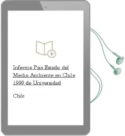 Descargar AudioLibro Informe País. Estado del Medio Ambiente en Chile 1999 de Universidad De Chile año 2000