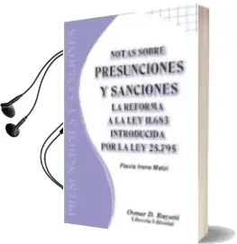 Descargar AudioLibro Notas Sobre Presunciones y Sanciones de Ricardo Fenochietto año 2004