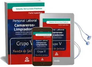 Descargar AudioLibro Camareros-Limpiadores de la Xunta de Galicia: Temario y Test (Gru po v) de Varios Autores año 2006