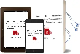 Descargar AudioLibro Tabla de Remedios Homeopaticos: Tratamientos para las Dolencias mas Frecuentes de Sven Sommer año 2008