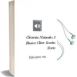 Descargar AudioLibro Ciencias Naturales. 3° Básico. Clave Sendas. Texto  de Ediciones Sm año 2008