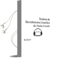 Descargar AudioLibro Tecnicas de Investigacion Cientifica de Nuria Corada De Kohan año 2008