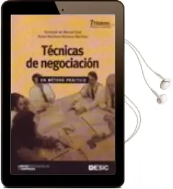 Descargar AudioLibro Tecnicas de Negociacion: Un Metodo Practico (10ª Ed.) de Fernando De Manuel Dasi año 2009