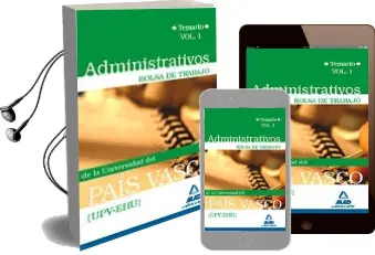 Descargar AudioLibro Administrativos de la Universidad del Pais Vasco (Upv/Ehu). Bolsa de Trabajo. Temario Vol.I de Varios Autores año 2009