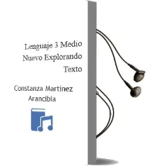 Descargar AudioLibro Lenguaje. 3° Medio. Nuevo Explorando. Texto  de Constanza Martínez Arancibia año 2009