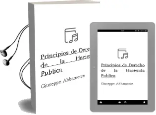 Descargar AudioLibro Principios de Derecho de la Hacienda Pública de Giuseppe Abbamonte año 2009