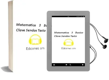 Descargar AudioLibro Matemática. 3° Básico. Clave Sendas. Texto  de Ediciones Sm año 2009
