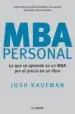 AudioLibro Mba Personal de Josh Kaufman