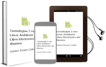 Descargar AudioLibro Tecnologías 2 eso Linux Andalucía Libro Electrónico del Alumno de Antonio Romero Quílez año 2012