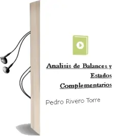 Descargar AudioLibro Análisis de Balances y Estados Complementarios de Pedro Rivero Torre año 2012