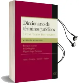 Descargar AudioLibro Diccionario de Terminos Juridicos (11ª Ed.) (Ingles-Español, Span Isch-English) de Enrique Alcaraz año 2012