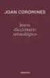AudioLibro Breve Diccionario Etimologico de la Lengua Castellana de Joan Coromines