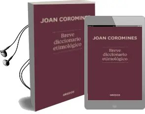 Descargar AudioLibro Breve Diccionario Etimologico de la Lengua Castellana de Joan Coromines año 2012