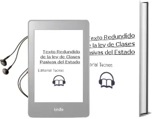 Descargar AudioLibro Texto Redundido de la ley de Clases Pasivas del Estado de Editorial Tecnos año 2013