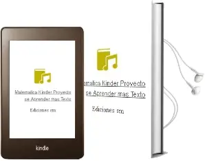 Descargar AudioLibro Matemática Kínder, Proyecto sé Aprender Más. Texto  de Ediciones Sm año 2014