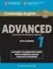 AudioLibro Cambridge English Advanced 1 for Revised Exam From 2015 Student s Book With Answers de Varios Autores