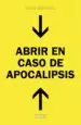 AudioLibro Abrir en Caso de Apocalipsis de Lewis Dartnell