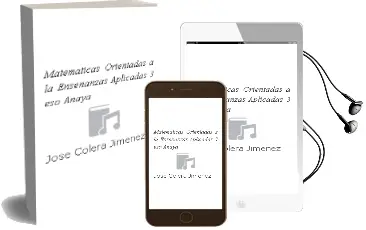 Descargar AudioLibro Matemáticas Orientadas a la Enseñanzas Aplicadas 3. Eso. Anaya de José Colera Jiménez año 2015