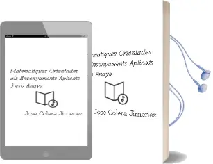 Descargar AudioLibro Matemàtiques Orientades als Ensenyaments Aplicats 3. Eso. Anaya de José Colera Jiménez año 2015