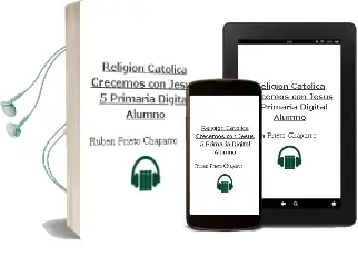 Descargar AudioLibro Religión Católica Crecemos con Jesús 5 Primaria Digital Alumno de Rubén Prieto Chaparro año 2015