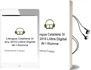 Descargar AudioLibro Llengua Catalana 3r. (Any 2015) Llibre Digital de L\'Alumne de Montserrat Camps año 2015