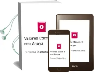 Descargar AudioLibro Valores Éticos 3. Eso. Anaya de Fernando Martínez Llorca año 2015