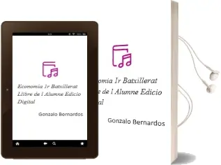 Descargar AudioLibro Economia 1r Batxillerat. Llibre de L\'Alumne. Edició Digital de Gonzalo Bernardos año 2016