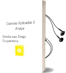 Descargar AudioLibro Ciencias Aplicadas ii. Anaya de Gredos San Diego Cooperativa año 2016