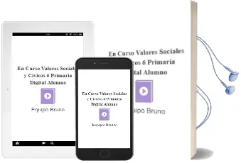 Descargar AudioLibro En Curso Valores Sociales y Cívicos 6 Primaria Digital Alumno de Equipo Bruño año 2016