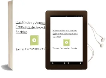 Descargar AudioLibro Planificación y Actuación Estratégica de Proyectos Sociales de Tomás Fernández García año 2016