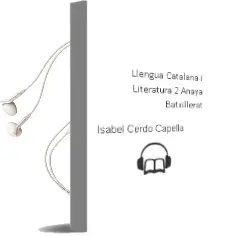 Descargar AudioLibro Llengua Catalana i Literatura 2. Anaya Batxillerat de Isabel Cerdó Capella año 2016