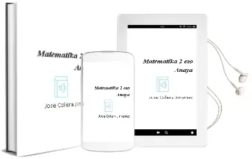 Descargar AudioLibro Matematika 2. Eso. Anaya de José Colera Jiménez año 2016