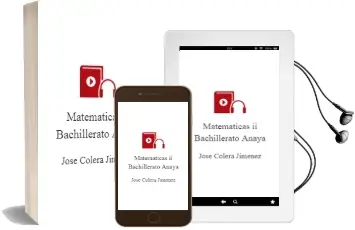 Descargar AudioLibro Matemáticas ii. Bachillerato. Anaya de José Colera Jiménez año 2016