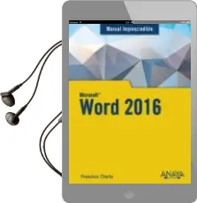 Descargar AudioLibro Word 2016 (Manual Imprescindible) de Francisco Chartre año 2016