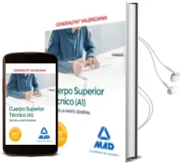 Descargar AudioLibro Cuerpo Superior Técnico de la Generalitat Valenciana (A1). Test de la Parte General de Varios Autores año 2017