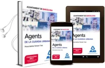 Descargar AudioLibro Agents de la Guàrdia Urbana de L´Ajuntament de Barcelona. Prova Teòrica Temari i Test de Varios Autores año 2017