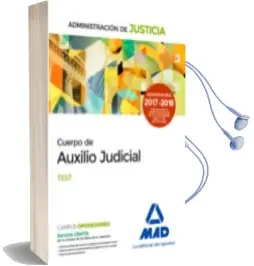 Descargar AudioLibro Cuerpo de Auxilio Judicial de la Administracion de Justicia: Test de Varios Autores año 2017
