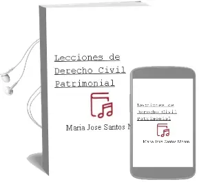 Descargar AudioLibro Lecciones de Derecho Civil Patrimonial de María José Santos Morón año 2017