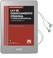 Descargar AudioLibro Ley de Enjuiciamiento Criminal y Legislacion Especial: Texto Legal Basico con Concordancias y Modificaciones Resaltadas (15ª Ed.) de Varios Autores año 2017