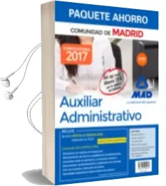 Descargar AudioLibro Paquete Ahorro Auxiliar Administrativo de la Comunidad de Madrid de Varios Autores año 2017