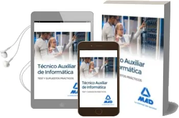 Descargar AudioLibro Técnicos Auxiliares de Informática. Test y Supuestos Prácticos de Varios Autores año 2017