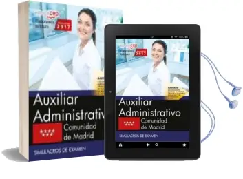 Descargar AudioLibro Auxiliar Administrativo: Comunidad de Madrid. Simulacros de Examen de Varios Autores año 2017
