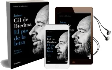 Descargar AudioLibro El pie de la Letra de Jaime Gil De Biedma año 2017