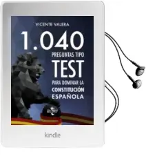 Descargar AudioLibro 1040 Preguntas Tipo Test para Dominar la Constitución Española de Vicente Valera año 2017