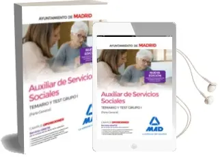 Descargar AudioLibro Auxiliar de Servicios Sociales del Ayuntamiento de Madrid: Temario y Test Grupo i (Parte General) de Varios Autores año 2017