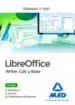 AudioLibro Libreoffice: Writer, Calc y Base. Temario y Test de Varios Autores