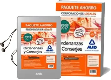 Descargar AudioLibro Pack Ordenanzas y Conserjes de Corporaciones Locales. (Incluye Temario General Volúmenes 1 y 2; Test del de Varios Autores año 2017
