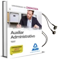 Descargar AudioLibro Auxiliares Administrativos de la Universidad de Zaragoza. Test de Varios Autores año 2017