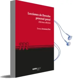 Descargar AudioLibro Lecciones de Derecho Procesal Penal (10ª Ed.). de Teresa Armenta Deu año 2017