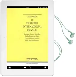 Descargar AudioLibro Legislación de Derecho Internacional Privado de Santiago Alvarez Gonzalez año 2017